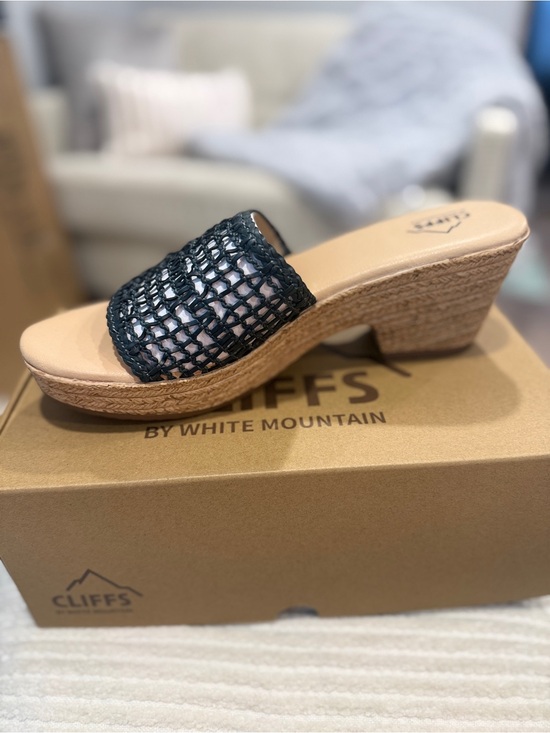 Cliffs by WHITE MOUNTAIN Shoes - Cliffs By White Mountain Biancia Espadrille Platform Sandal-NWT-Size 10